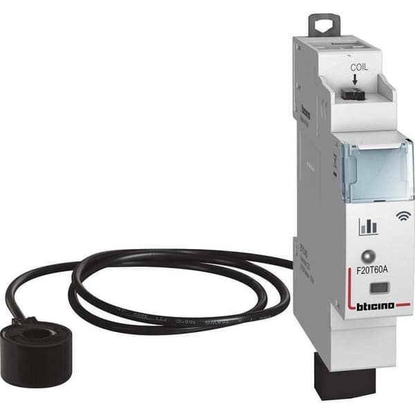 FÖRVARINGSLÅDA BTICINO LEVER NU L.NU - DIN-MÄTARE ansluten F20T60A