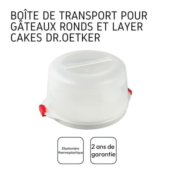 Dr Oetker tårttransportlåda ref. 1013