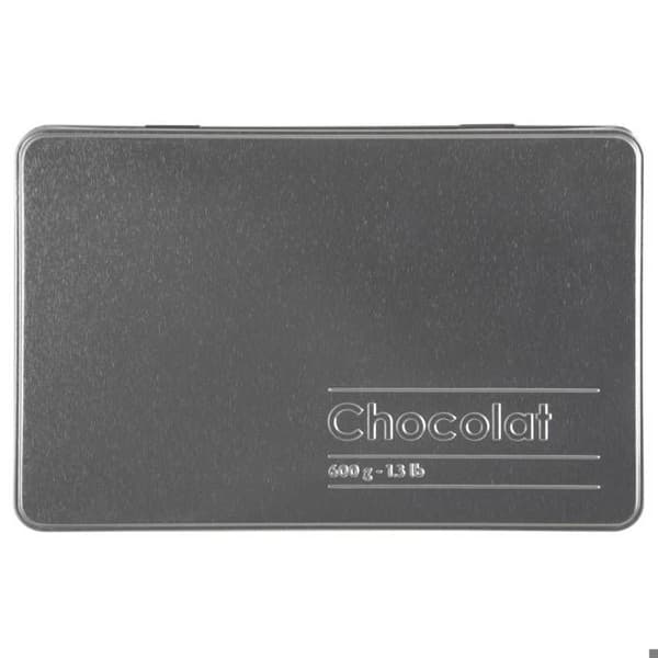 Chokladask - FIVE - Black Edition - Metall - Svart - Dimensioner 20,2x13,2x6,7 cm