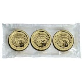 Set med 3 kapslar för syltkruka - D: 56 mm - BORMIOLI Quattro Stagioni kapsel
