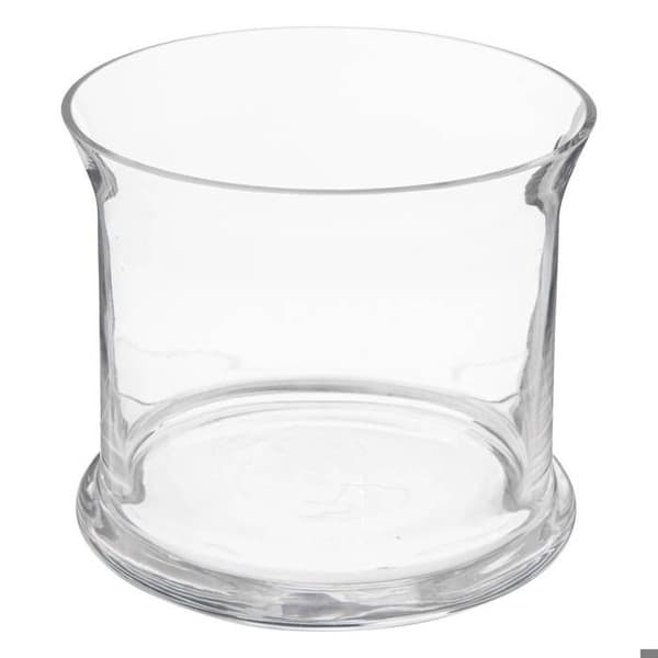 Godisfat i glas - Ej specificerat - 1045ml - 14cm x 19cm - Lock ingår - Modern design