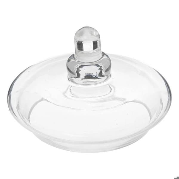 Godisfat i glas - Ej specificerat - 1045ml - 14cm x 19cm - Lock ingår - Modern design