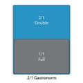 Miniatyrbild 4 av 5: Bac Gastro Inox - Vogue - GN 1/1 - 200 mm - Rektangulär - 28L
