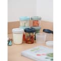 Miniatyrbild 5 av 6: BEABA Set 1:a åldern 6 portioner klämma - (2x90ml + 4x150ml)