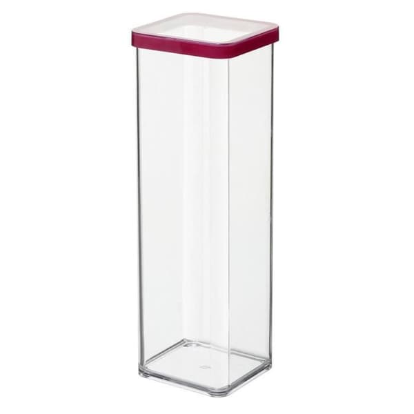 Fyrkantig förvaringslåda - SUNDIS - Loft 1606001 - 2 L - polypropen - transparent