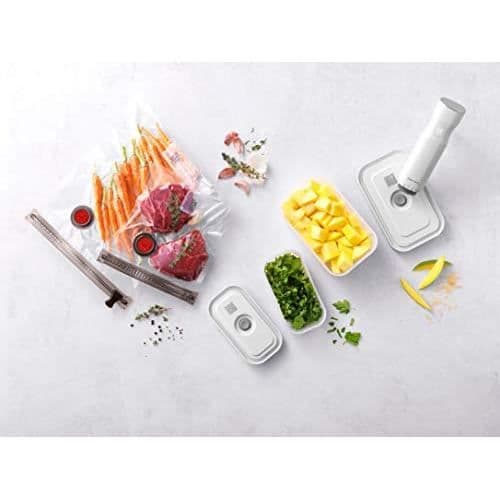 Set med 7 st Zwilling lufttäta burkar - Vakuumstartset - Fresh &amp; Save plast