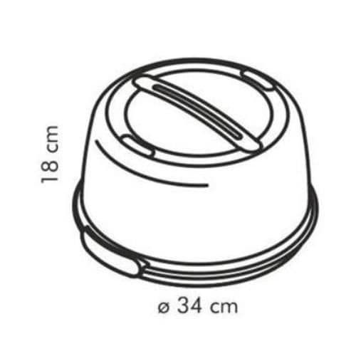 Tescoma 630 840, 340 mm, 340 mm, 180 mm