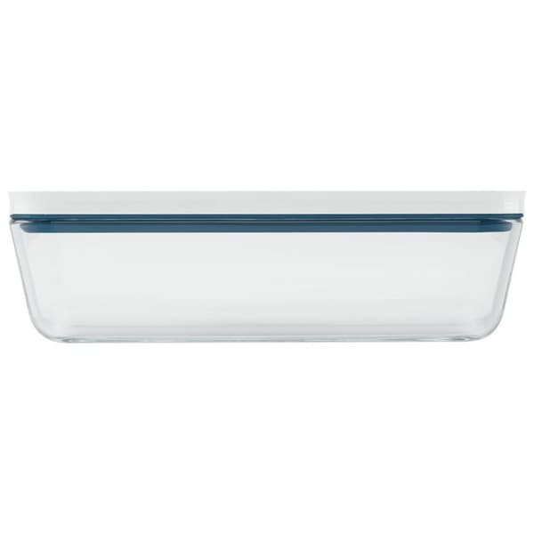 ZWILLING Fresh & Save Rektangulär Behållare 2,2 L Transparent, Vit 1 st