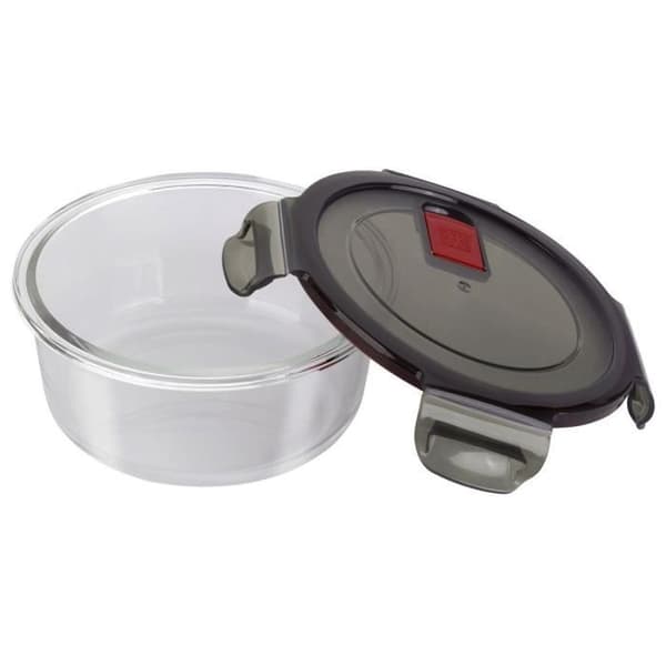 ZWILLING Gusto - Lufttät förvaringslåda (rund 600 ml) - Borosilikatglas
