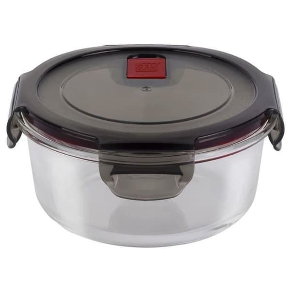 ZWILLING Gusto - Lufttät förvaringslåda (rund 600 ml) - Borosilikatglas