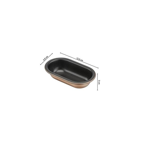 Bullformar - Tefal - Creabake J3088304 - Koppar och Grå - Metall - 3 st