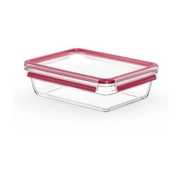 EMSA Clip & Close Box 2L - Rektangulär - Röd