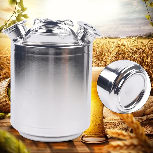 Öl rengöringstank, stor kapacitet 10L, hållbar rostfritt stål,Silver