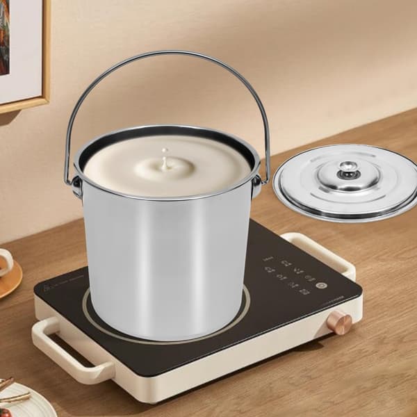 Rostfritt Stål Kökshink, 12L Kapacitet, Livsmedelsklassat Material, Hållbar Design