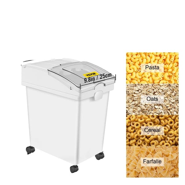 Tørre ingredienslagerbeholder, rummelig kapacitet, pålidelig tætning,3 STK
