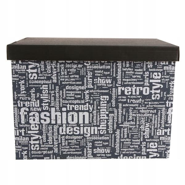 Dekorativ opbevaringskasse EKO 45x31x32cm