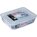 Miniatyrbild 2 av 6: Rektangulär förvaringsbehållare - PYREX - 1451005 - Plastlock - Borosilikatglas - 22 x 17 cm