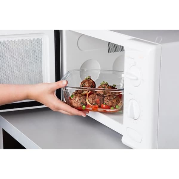 Fyrkantig låda med lock - PYREX - 1451030 - 16 cm - 800 ml - Cook & Go - Borosilikatglasbas