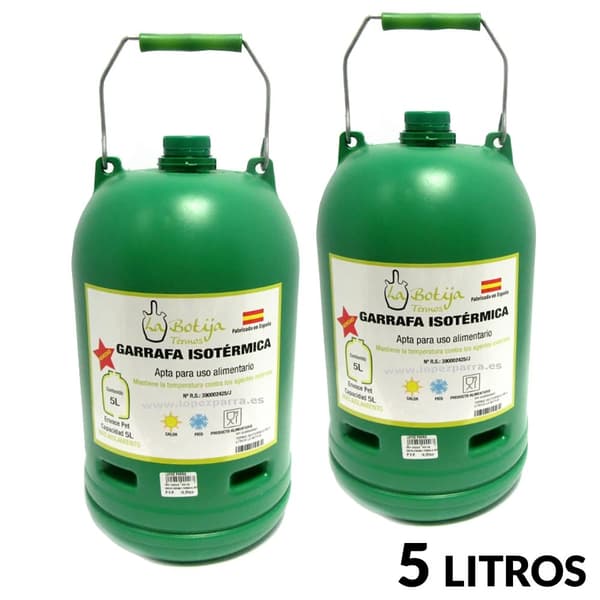 Isotermisk tank, 5 liters kapacitet, miljøvenlig plastik,5 liter 2 PAs +++ Billig