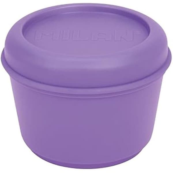 MILAN® Rund matbehållare 0,25l lila SUNSET-serien