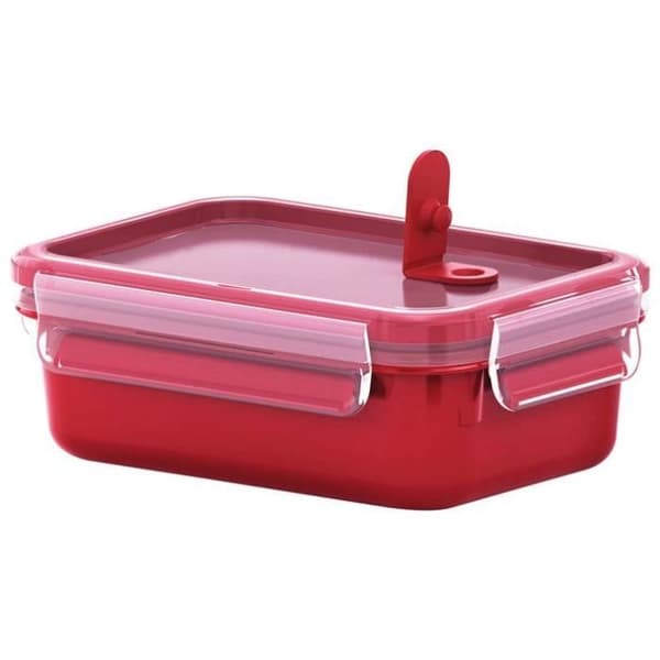 EMSA Micro Rectangular Closed Clip Box - Fack - 1,2L - Röd