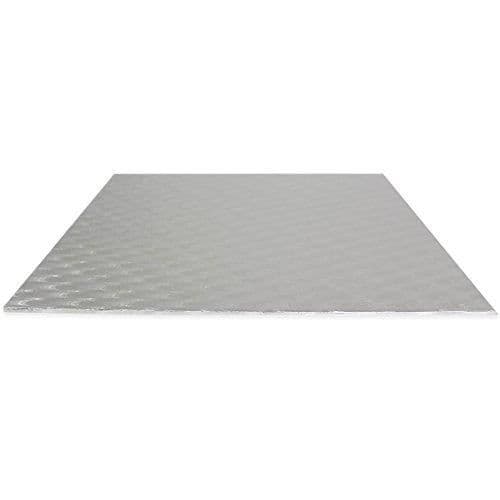 PME BCO894 Rektangulär tårtbotten och ask, plast, vit, 35 x 25 x 15,2 cm BCO894