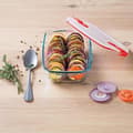 Miniatyrbild 3 av 4: Rektangulär låda med lock - PYREX - 1451023 - 17 x 10 cm - 400 ml - Cook &amp; Heat - Bas i borosilikatglas
