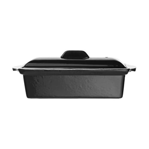 Terrine för paté i gjutjärn 1,3 L - Svart vogue