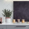 Miniatyrbild 5 av 6: Relaxdays Set med 3 glasburkar, lock i bambu, kvadratisk, förvaring, 900 ml, hermetisk, transparent/naturlig