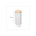 Miniatyrbild 4 av 4: Scandi Coffee Capsule Box - PARIS PRIS - 17cm Vit - Järn &amp; Tenn - Cylindrisk