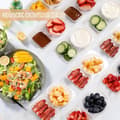 Miniatyrbild 3 av 7: OBOSOE Matlådor/Förvaringsburkar med lock 20-pack – Återanvändbara, delade matlådor för snacks, portioner och picknick