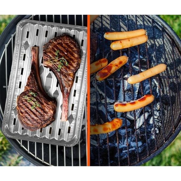 Aluminiumformar 35x22 cm 12-pack – Speciellt för grillning