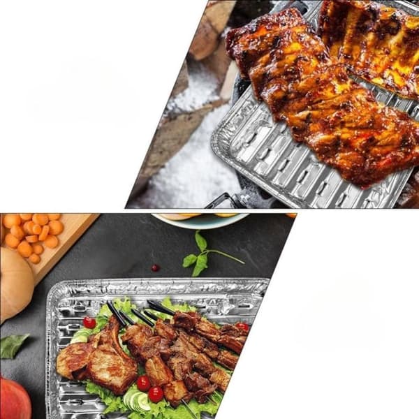 Aluminiumformar 35x22 cm 12-pack – Speciellt för grillning