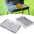 Miniatyrbild 6 av 6: Aluminiumformar 35x22 cm 12-pack – Speciellt för grillning