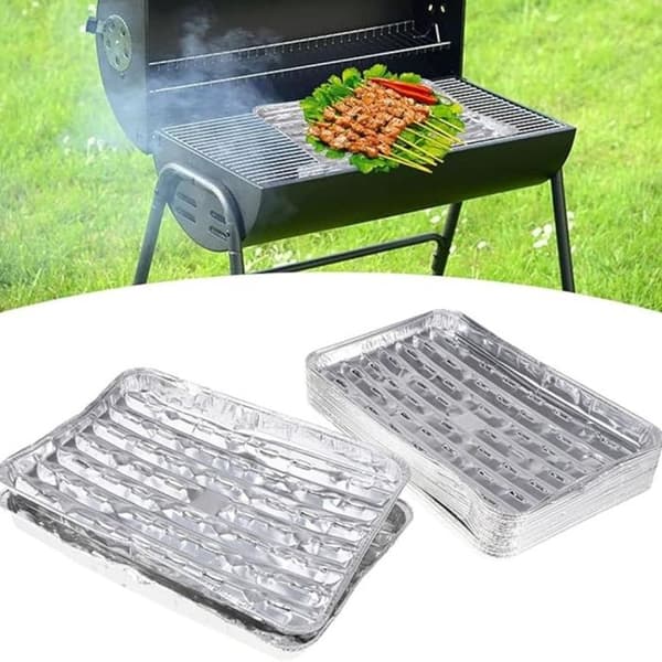 Aluminiumformar 35x22 cm 12-pack – Speciellt för grillning