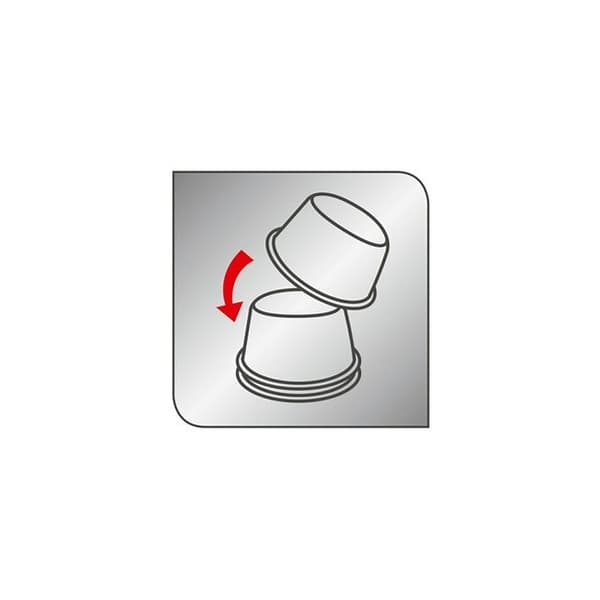 Tefal Support 6 hålrum för kakformar Creabake J3040204 Grå - 3168430345331