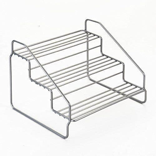 Metaltex Steppo 3-vånings kryddställ Silver 20x18x15cm - 364623095