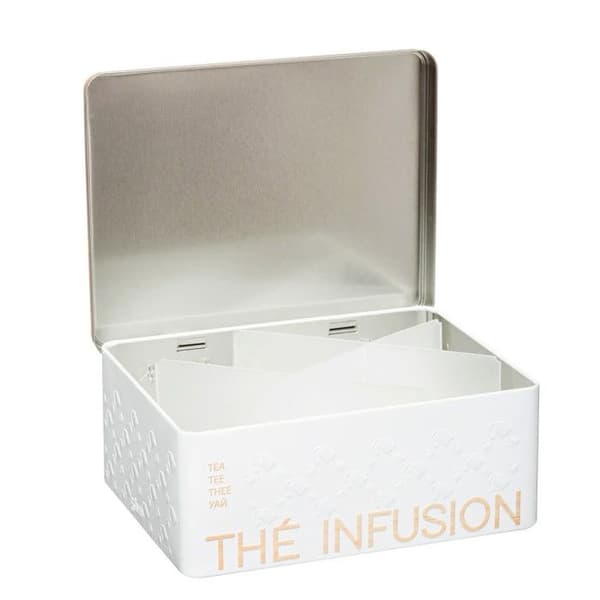 "Scandi" Tea Caddy 20cm Vit