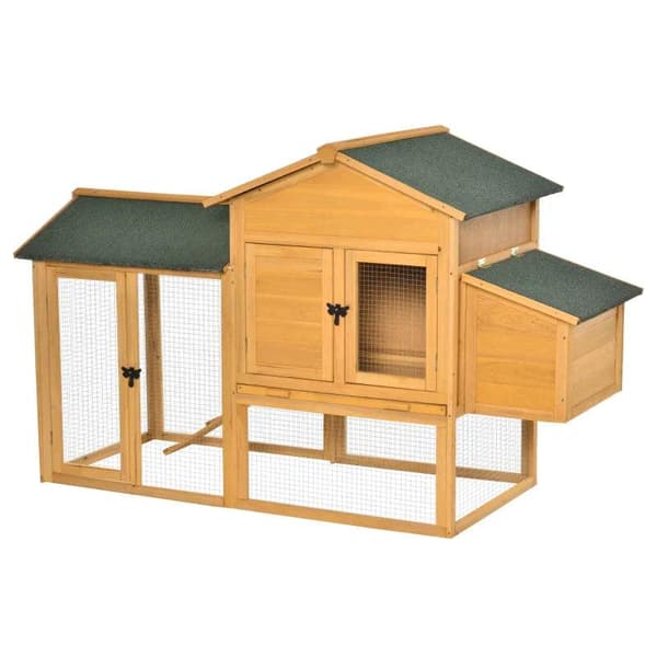 Rootz Chicken Coop - Chicken House - Pieneläinten elinympäristö - Kanantalo - Luonnollinen/vihreä