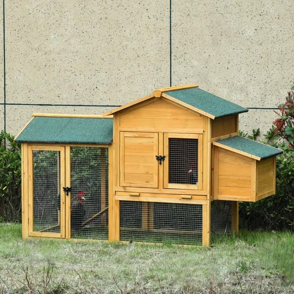 Rootz Chicken Coop - Chicken House - Pieneläinten elinympäristö - Kanantalo - Luonnollinen/vihreä