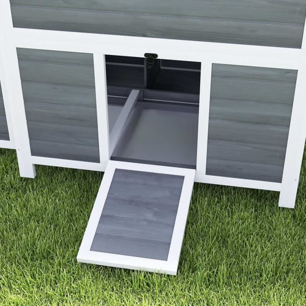 Rootz Large Chicken Coop - Hen House - Poultry Cage - Vandtæt tag - 100 x 86 x 100 cm