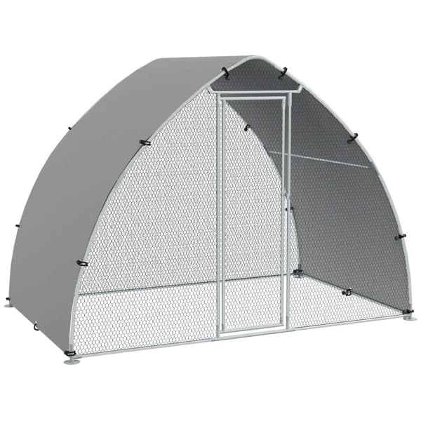Rootz Suuren kanan kotelo - Chicken Coop - Animal Pen - UV -resistentti katto - 3,04m x 1,9 m x 2,2 m - suojaa petoeläimiltä
