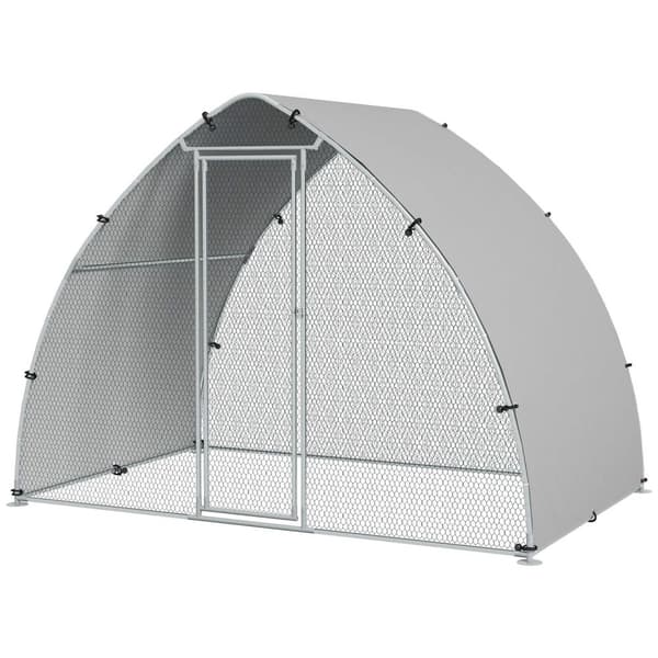 Rootz Suuren kanan kotelo - Chicken Coop - Animal Pen - UV -resistentti katto - 3,04m x 1,9 m x 2,2 m - suojaa petoeläimiltä