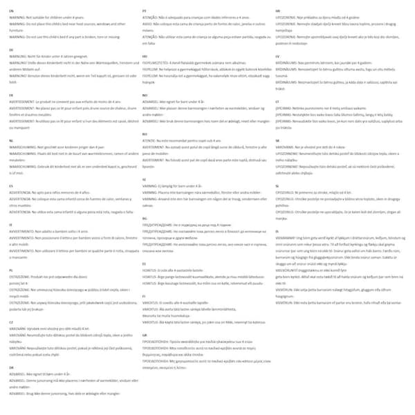 vidaXL racerbilseng til børn 90x200 cm rød