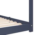 Miniatyrbillede 7 af 8: vidaXL sengestel til børneseng 70 x 140 cm massivt fyrretræ grå change1