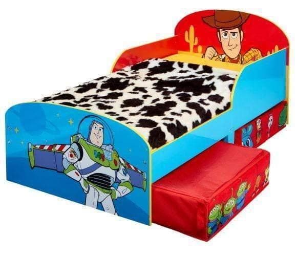 Toy Story 4 Barneseng med Oppbevaring -Nyhet!
