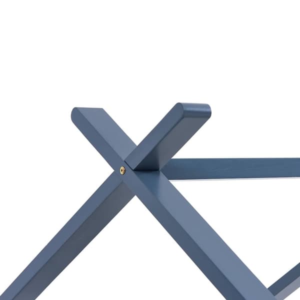 vidaXL sengestel til børneseng 80 x 160 cm massivt fyrretræ grå