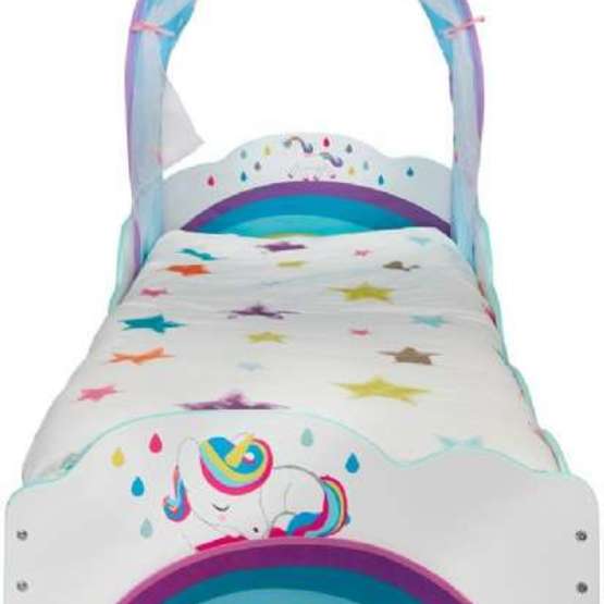 Eurotoys - Unicorn Och Regnbåge Juniorsäng