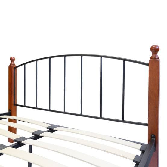 Enkelsäng - Metallram - Svart - Ram 915 - 140x200 Cm