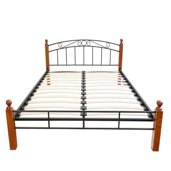 Enkelsäng - Metallram - Svart - Ram 916 - 140x200 Cm